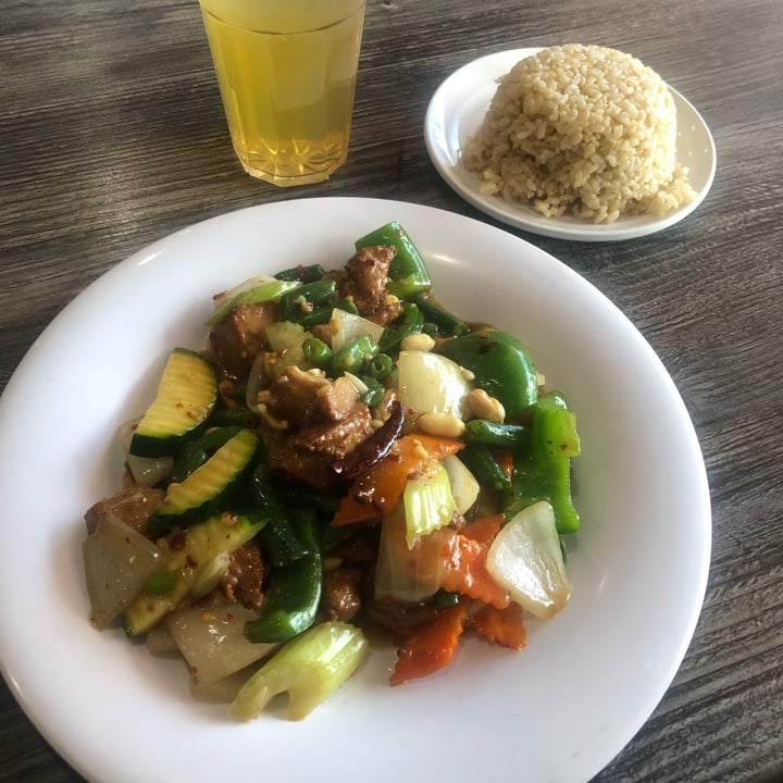 photo of Mitasie Vegan Cafe kung pow soy chicken shared by @brentmurrell on  13 Dec 2022 - review
