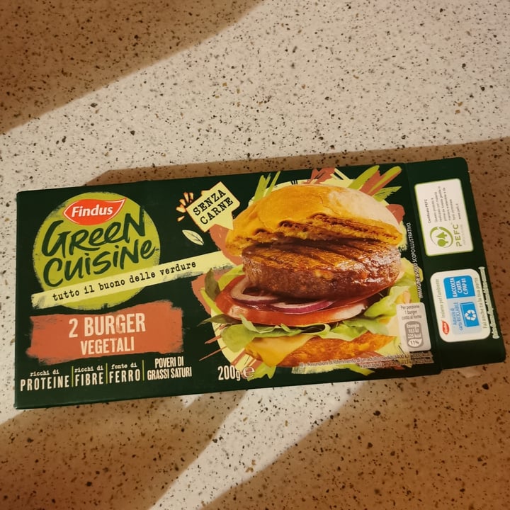 photo of Findus Burger Vegetali shared by @chiarasuniverse on  27 Oct 2022 - review
