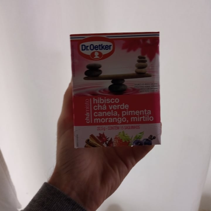 review photo of Dr. Oetker Chá shared by @geraldinhogovegan on 26 Apr 2022 - review