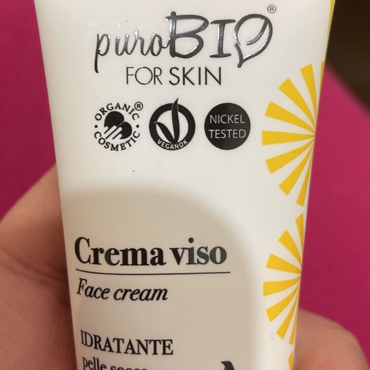 photo of PuroBIO Cosmetico Crema Viso Idratante shared by @giorgi23 on  06 Feb 2022 - review