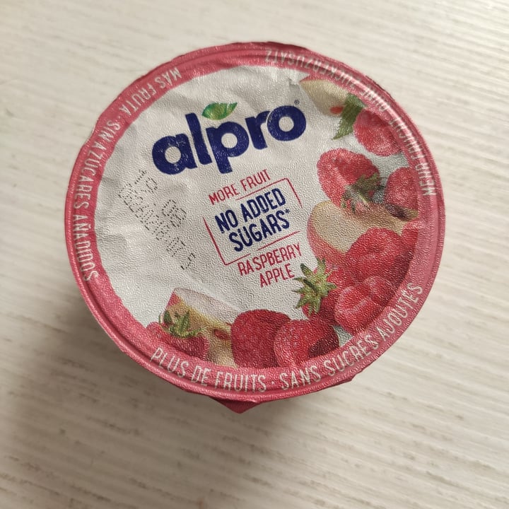 Alpro No Added Sugar Raspberry Apple Review | abillion