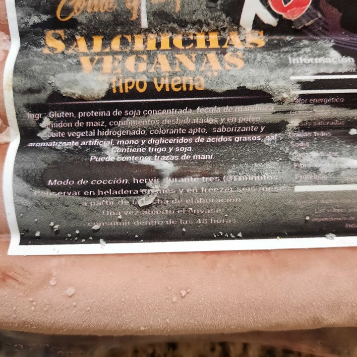 photo of Fusión vegana Salchichas Veganas tipo Viena shared by @vegaly on  05 Nov 2021 - review