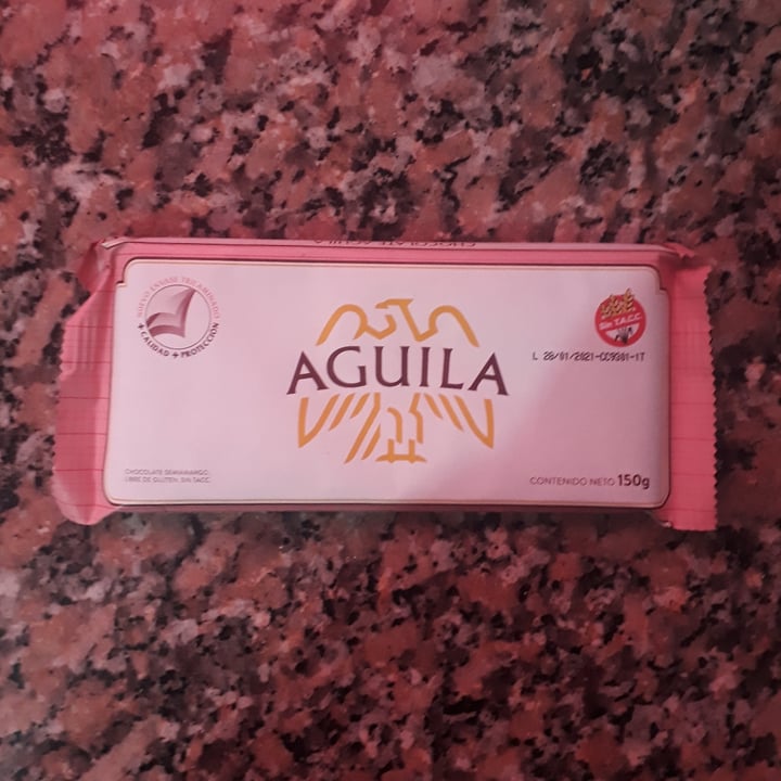 photo of Aguila Chocolate Taza Semiamargo shared by @lokivegan on  27 May 2020 - review
