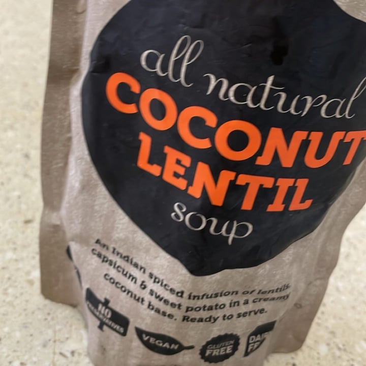 photo of Hart and Soul All Natural Coconut Lentil Soup shared by @archvdrin on  05 Sep 2022 - review