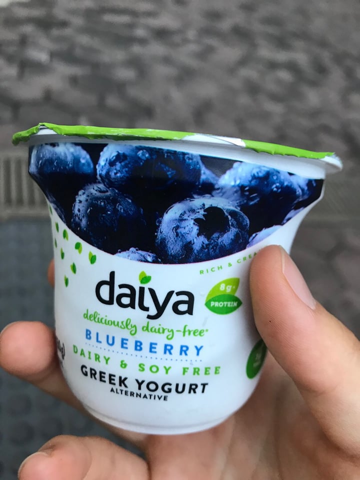 photo of Daiya Blueberry Yogurt shared by @opheeeliaaa on  06 Aug 2019 - review