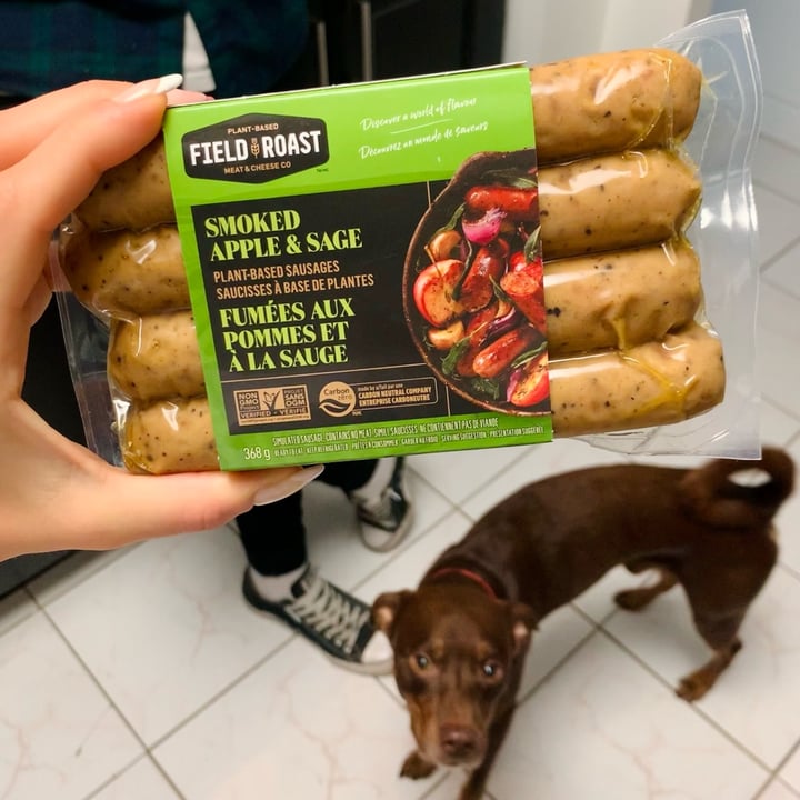 photo of Field Roast Smoked Apple & Sage Plant-Based Sausages shared by @thealexrae on  13 Oct 2021 - review