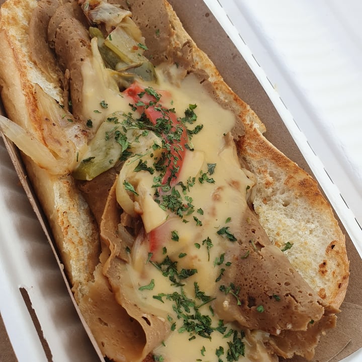 photo of Golden Dinosaurs Vegan Deli Philly Cheesesteak shared by @anistavrou on  12 Jul 2020 - review