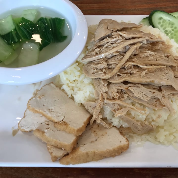 photo of True Veggie Chicken rice shared by @oakandbamboo on  07 Oct 2022 - review