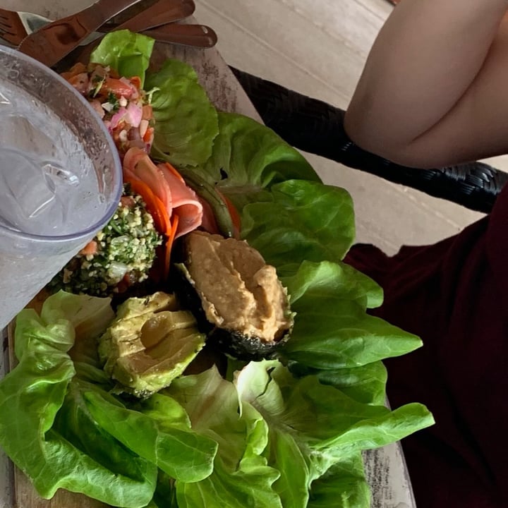 photo of The Beach House Restaurant Vegan lettuce wraps shared by @ahanley72 on  28 Jul 2021 - review