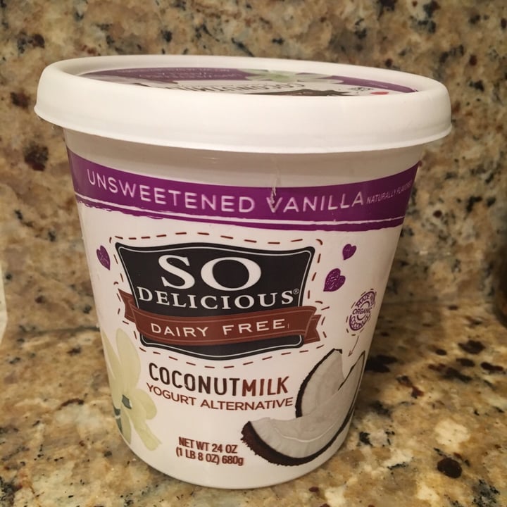 review photo of So Delicious Dairy Free Unsweetened Vanilla Coconutmilk Yogurt Alternative shared by @blairezie on 04 Jun 2019 - review