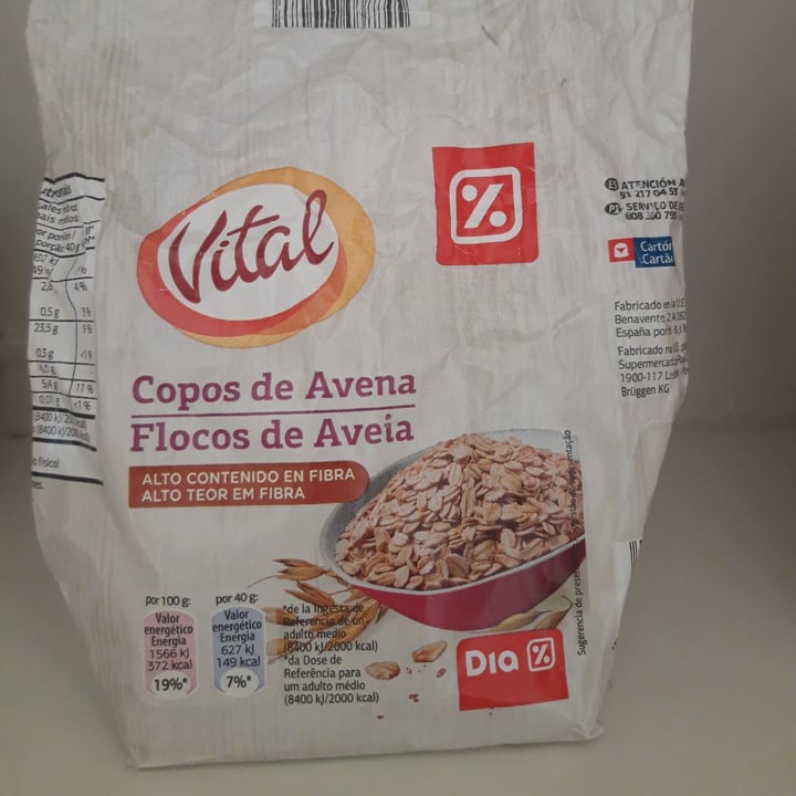 photo of Dia% Copos de avena shared by @uxiomillan on  12 Aug 2020 - review