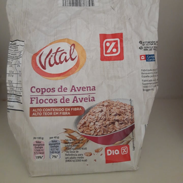 review photo of Dia% Copos de avena shared by @uxiomillan on 12 Aug 2020 - review