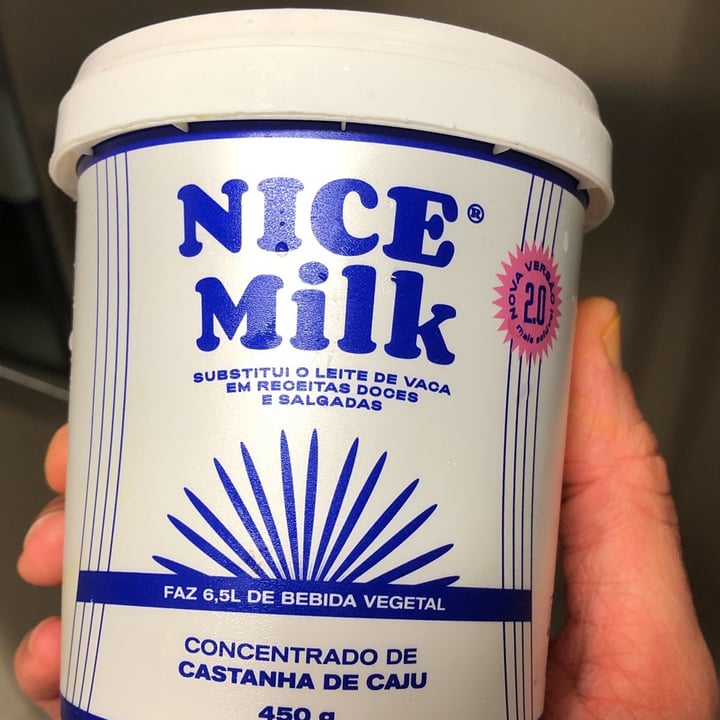 photo of Nice Milk Base concentrada para leite de castanha de caju shared by @ferrovillas on  07 Aug 2022 - review