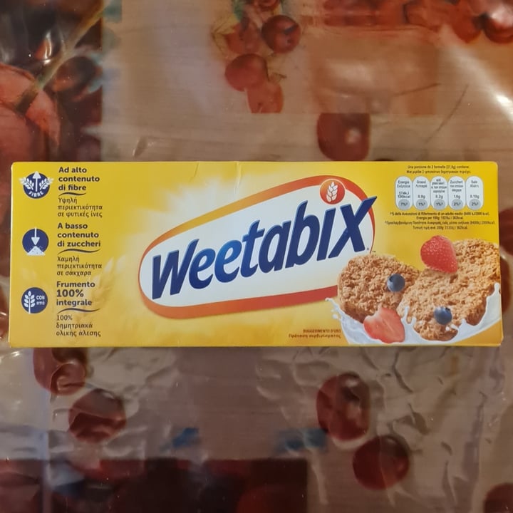 photo of Weetabix Weetabix Original Formelle di frumentò integrale con vitamine e ferro shared by @pizzarossa on  03 Dec 2022 - review