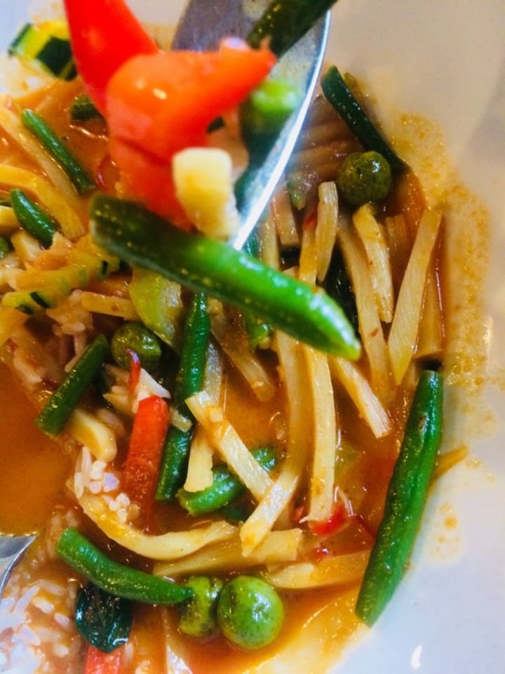 review photo of Sawaddie Thai Food Green Curry Vegan shared by @spiritofsattva on 06 Dec 2019 - review