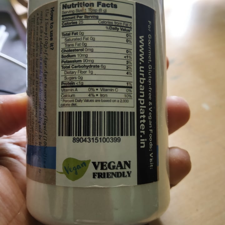 review photo of Urban Platter Agar Agar Powder shared by @aparnaradhasathian on 15 Dec 2020 - review