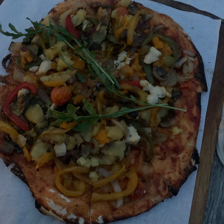 photo of Pizzarella Veggie Pizza (no cheese or basil pesto) shared by @jennaacatherine on  13 Sep 2021 - review