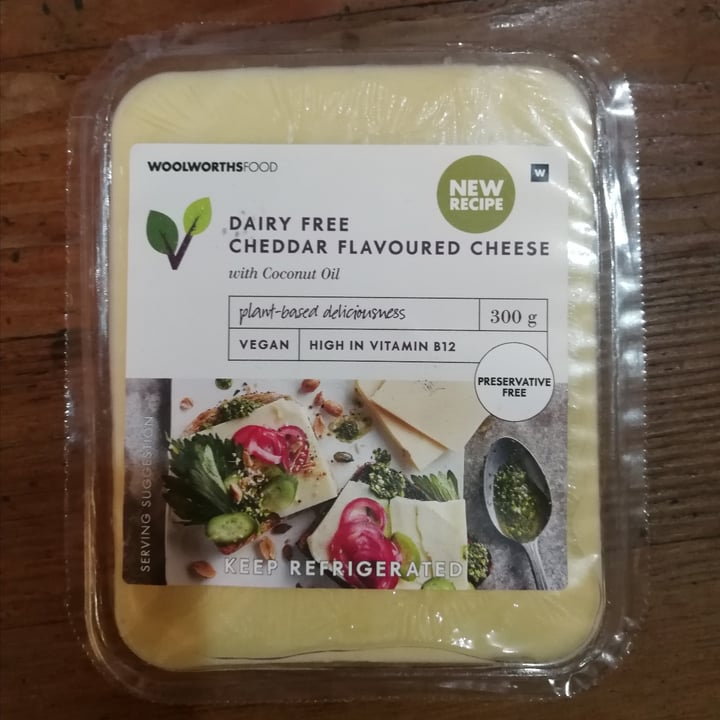 photo of Woolworths Food Dairy Free Cheddar Cheese New Recipe shared by @sjl on  07 Aug 2021 - review