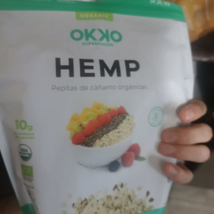 photo of Okko Super Foods Semilla De Cañamo (Hemp) shared by @diegozurita on  19 Jul 2022 - review