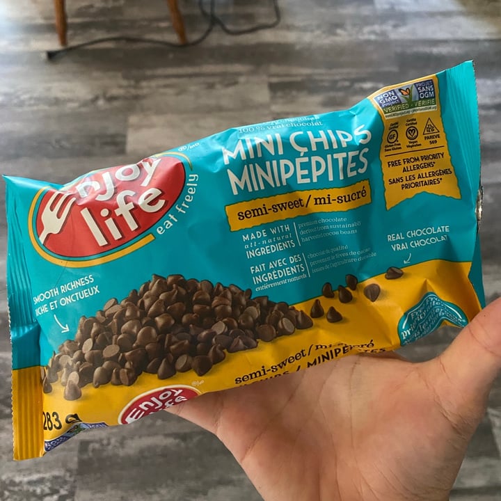 review photo of Enjoy Life Semi-Sweet Chocolate Mini Chips shared by @jaqsschuler on 11 Aug 2021 - review