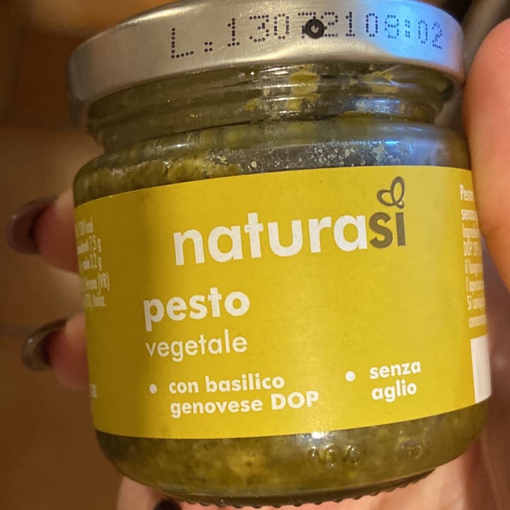 photo of Natura Sì Pesto Vegetale Senza Aglio shared by @agnesemaiorani on  15 Dec 2021 - review