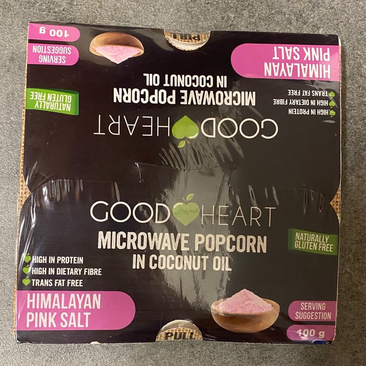 photo of Good Heart Popcorn in coconut oil shared by @ftc on  26 Aug 2021 - review