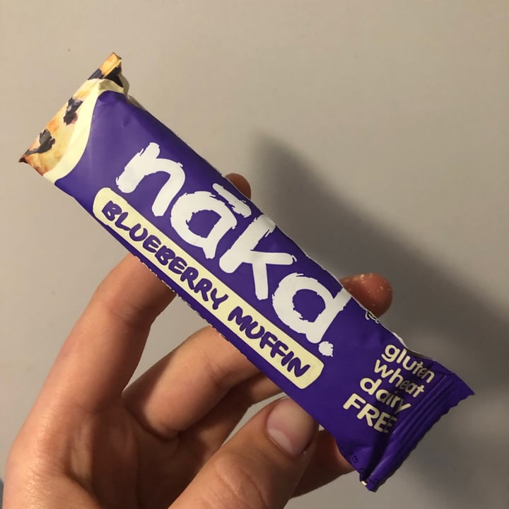 photo of Nākd. Blueberry Muffin shared by @vegangirl17 on  06 Sep 2021 - review