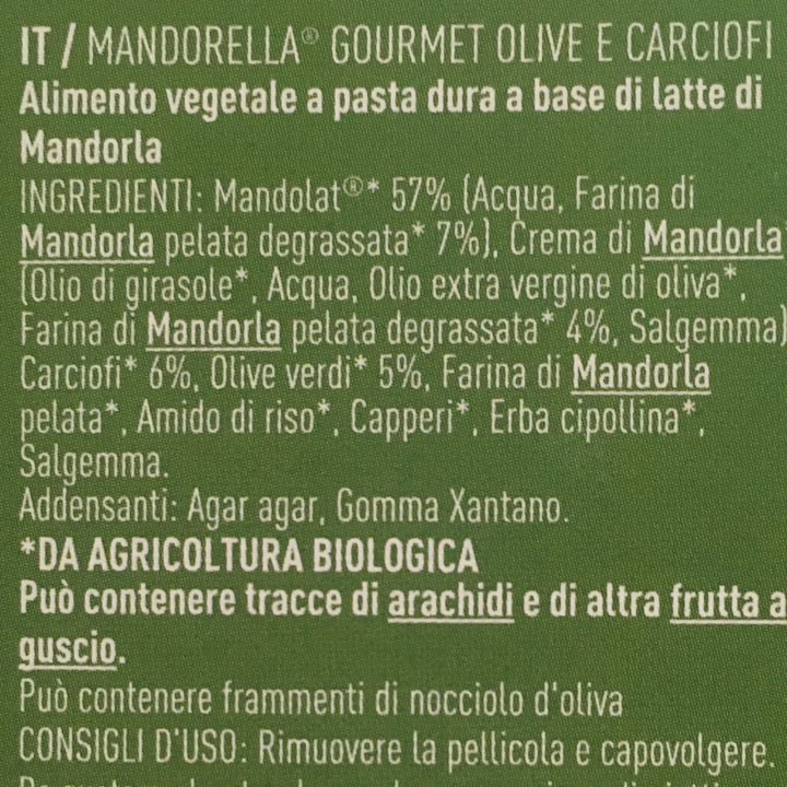review photo of Mandorella Gourmet Olive E Carciofi shared by @marcello68 on 06 Nov 2021 - review