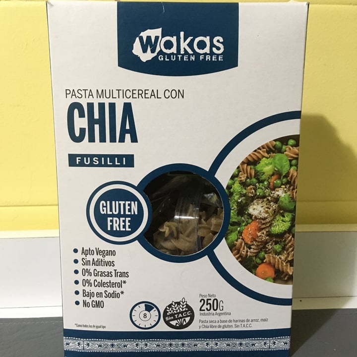 photo of Wakas Pasta Multicereal con Chia shared by @camilagomillan on  25 May 2022 - review