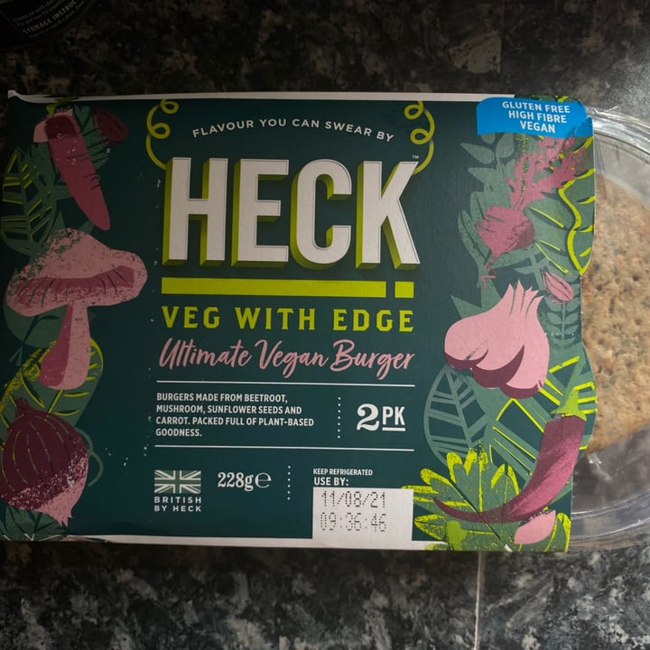 photo of Heck Ultimate Vegan Burger shared by @jamesm on  06 Mar 2022 - review