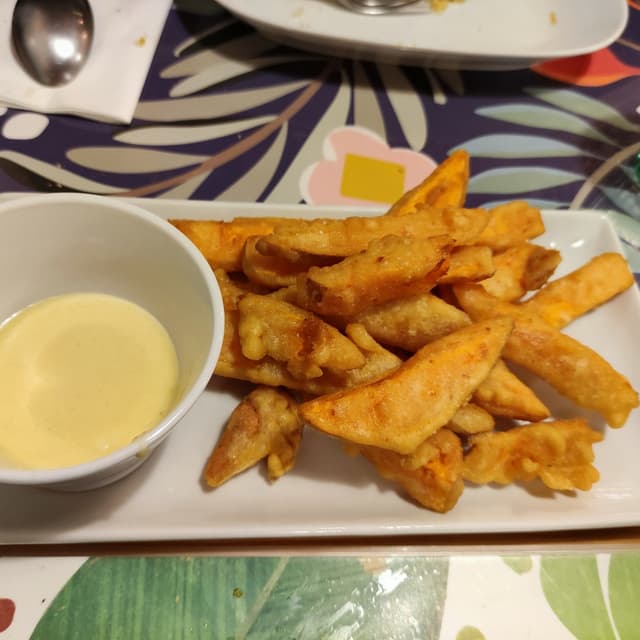 Photo of the dish “Tempura di patate dolci”
