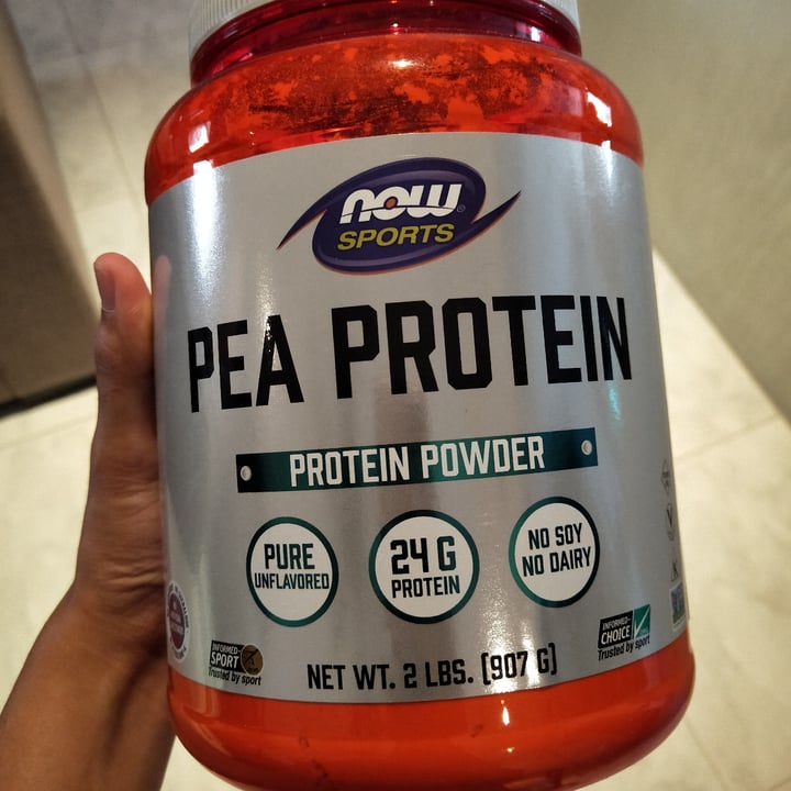 photo of Now Sports Pea Protein shared by @tintino on  10 Dec 2020 - review