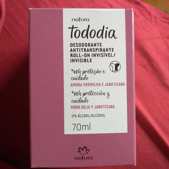 review photo of Natura Desodorante Antitranspirante rollo on invisible Mora Roja Y Jabuticaba shared by @sintaccveganayque on 11 Dec 2020 - review