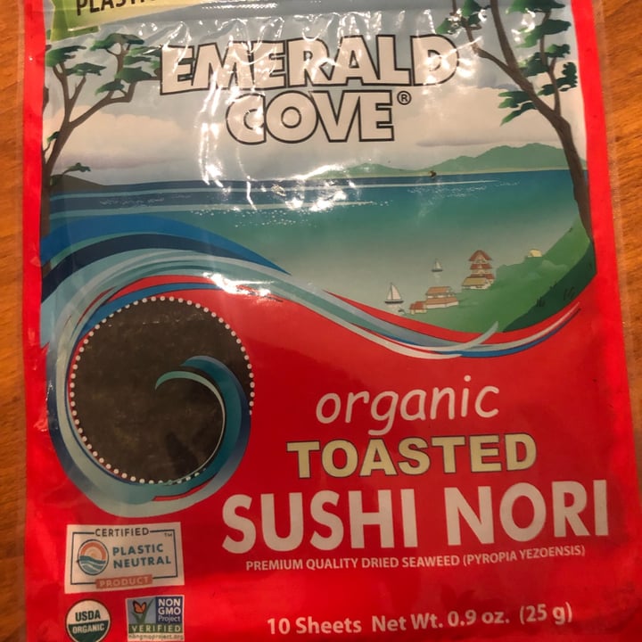 photo of Emerald Cove Organic Untoasted Sushi Nori shared by @pandapalooza7 on  30 May 2022 - review