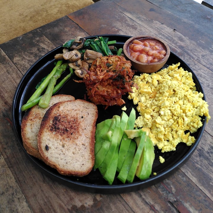 photo of Three Steps coffee Vegan Breakfast shared by @phaen on  06 Jan 2022 - review