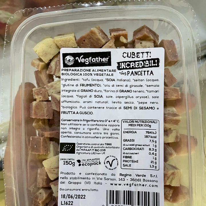review photo of Vegfather Cubetti incredibili shared by @aurorella on 03 May 2022 - review