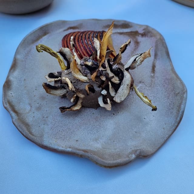 Photo of the dish “pate de hongos”