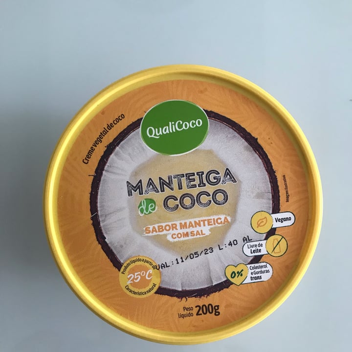 photo of Qualicoco Coconut Butter shared by @larissamarquet on  15 Oct 2022 - review