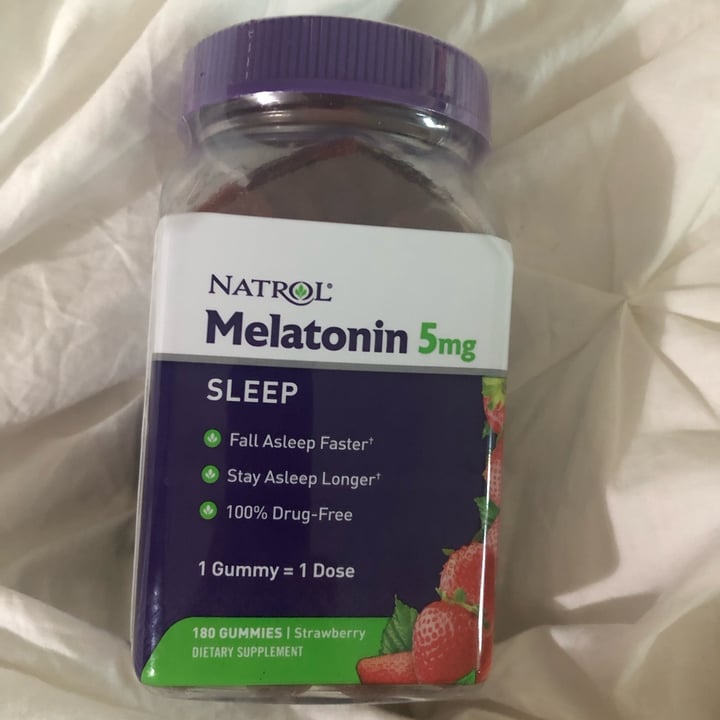 photo of Natrol Melatonin Gummies shared by @malulemos on  10 Jul 2022 - review