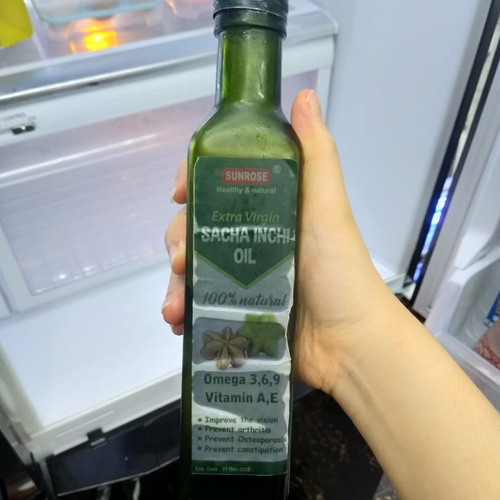 photo of Sunrose Extra Virgin Sacha Inchi Oil shared by @minyowijaya on  09 Jun 2020 - review
