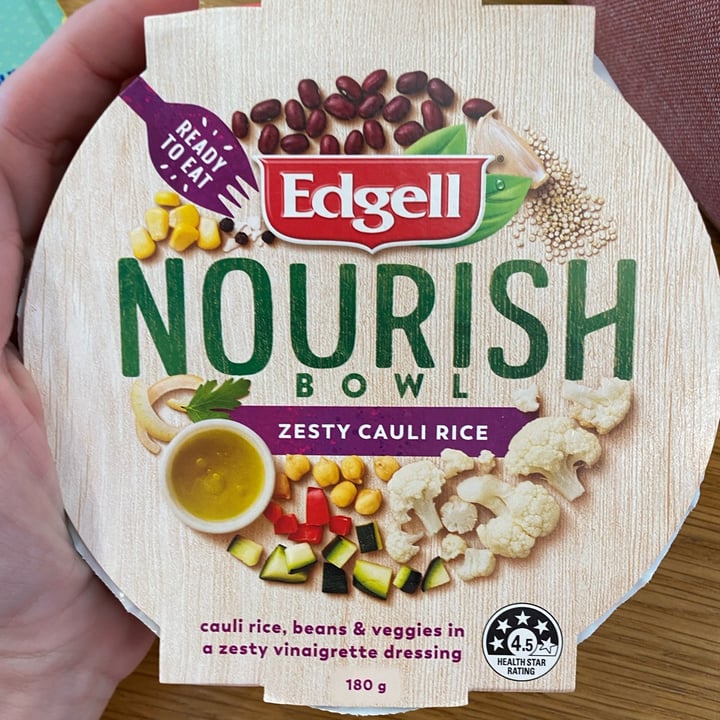 photo of Edgell Nourish bowl - zesty cauli rice shared by @arianemeschiatti on  25 Jul 2022 - review