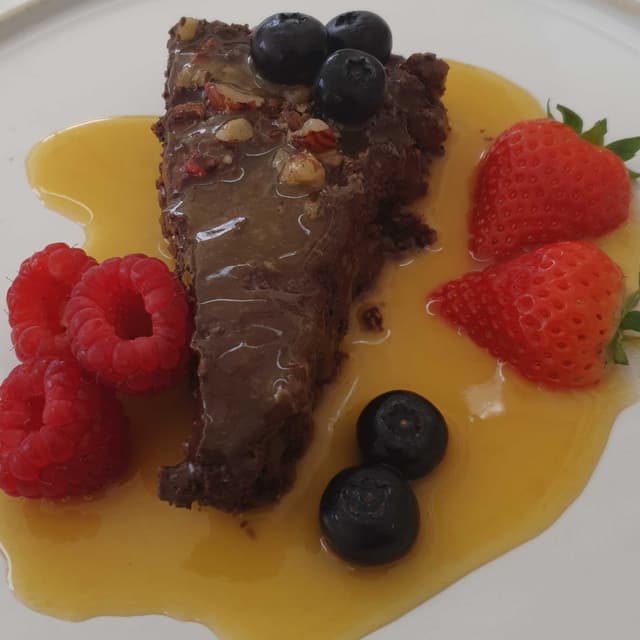 Photo of the dish “Chocolate, Hazelnut Avocado Torte”