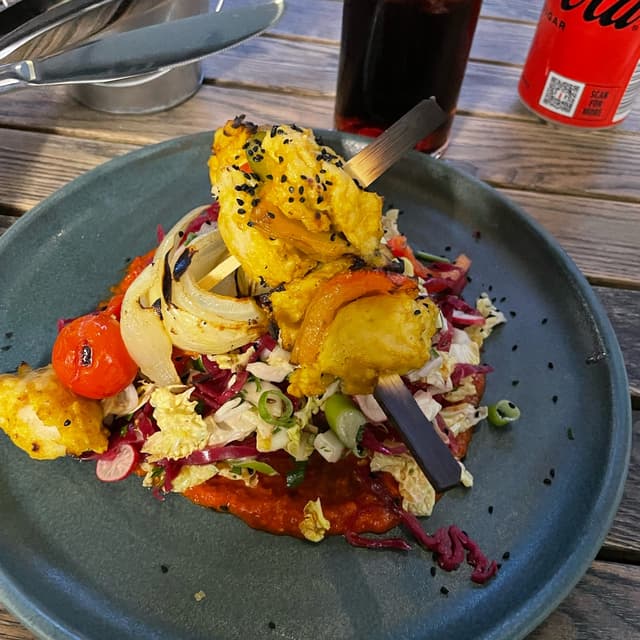 Photo of the dish “Bhatti Ka’ Chick’n Kebabs”
