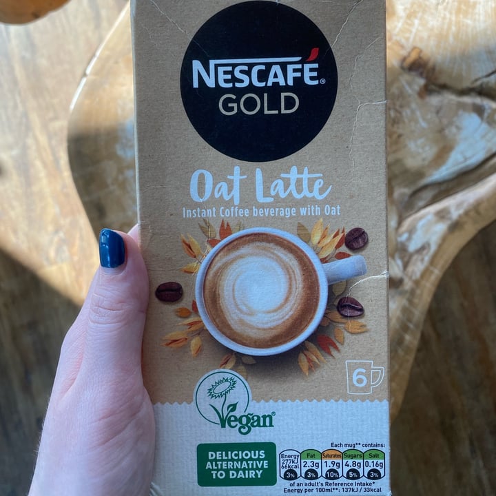 photo of Nescafe gold Oat latte shared by @hellojess on  06 Apr 2022 - review