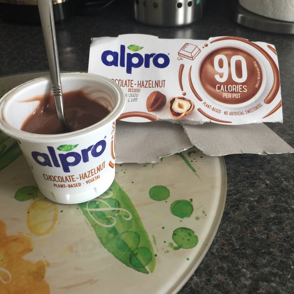 Alpro Chocolate Hazelnut dessert Review | abillion