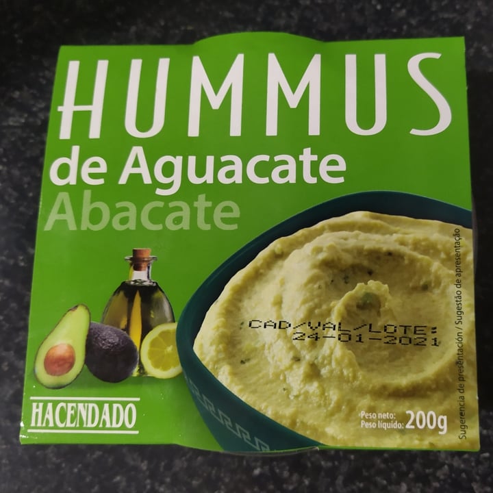 photo of Hacendado Hummus de Aguacate shared by @alicia13 on  01 Jan 2021 - review