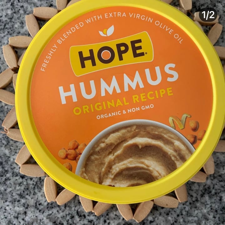 photo of Hope Hummus Original shared by @sandyvilletti on  18 Dec 2020 - review