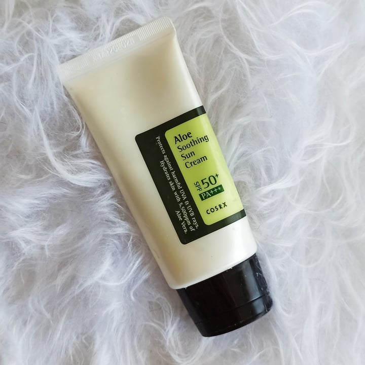 photo of Cosrx Aloe Soothing Sun Cream shared by @enclaveveggie on  14 Nov 2020 - review