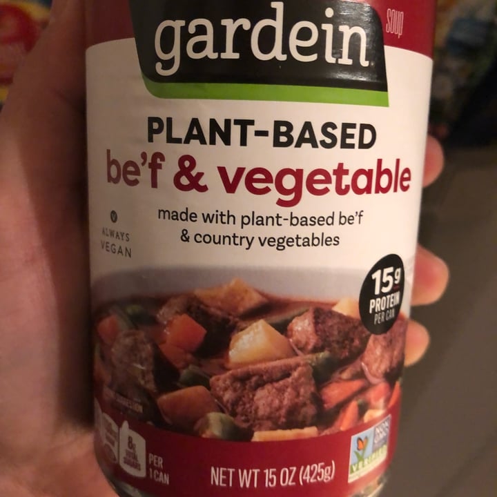 photo of Gardein Be’f & Vegetable shared by @action4animals223 on  02 Jan 2022 - review