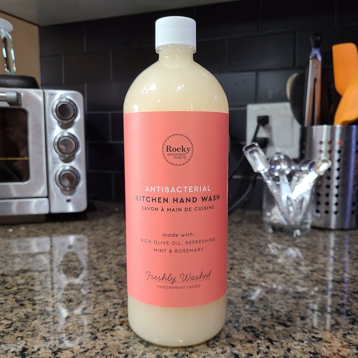 review photo of Rocky Mountain Soap Co. Antibacterial Kitchen Hand Soap shared by @bisingular on 04 Oct 2021 - review